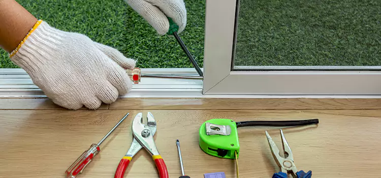 Sliding Door Track Replacement in Fredericksburg, VA